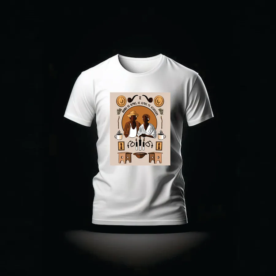 Camiseta Pretos Velhos — Mestres da Umbanda — Rei 7 da Lira